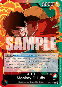 LUFFY RG(OP13)